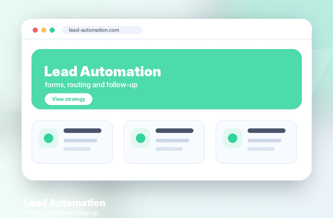 Lead Automation project preview